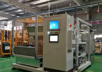 汽車油箱氦質(zhì)譜檢漏系統(tǒng)(真空法)